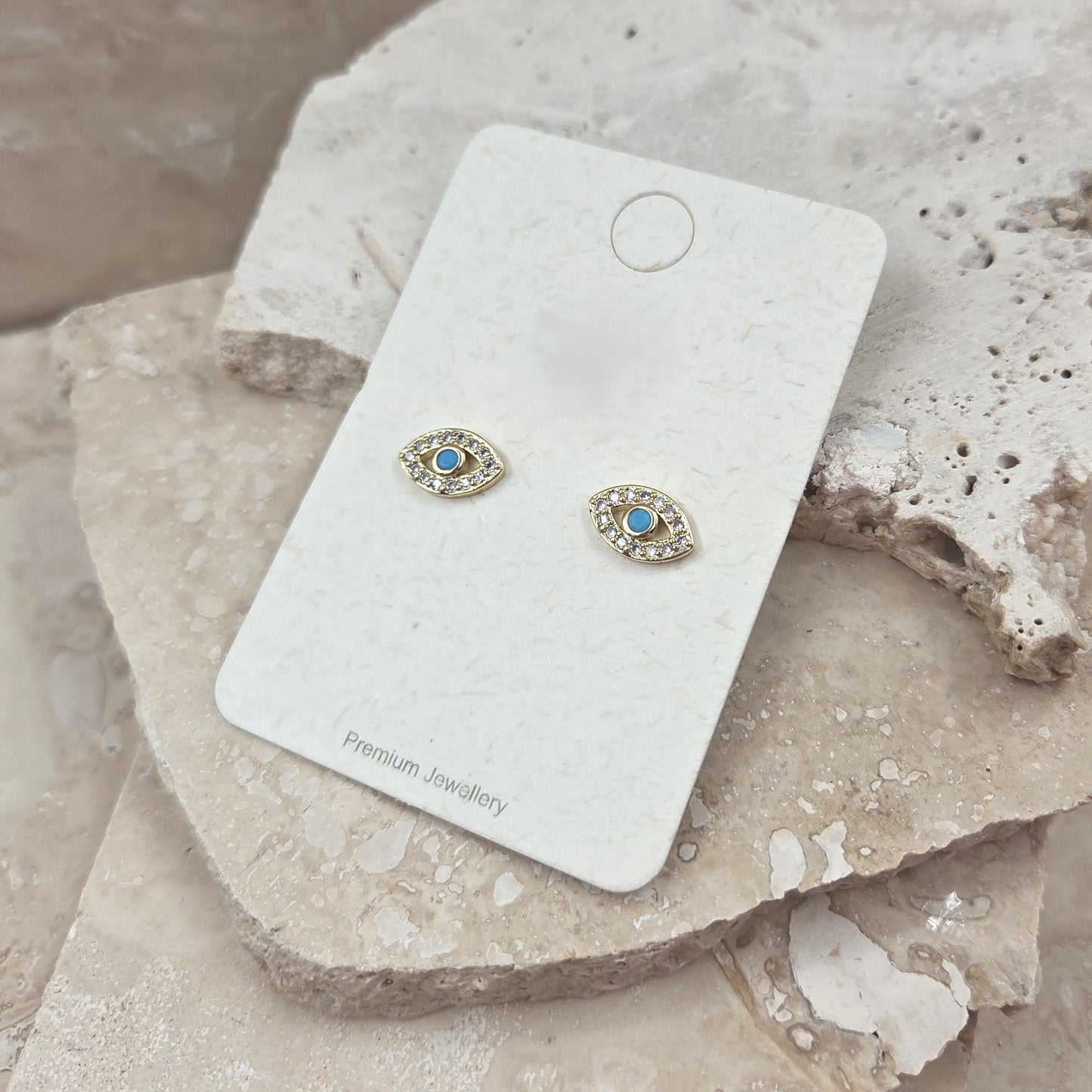 Lucky Eye Crystal Earrings