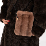Faux Fur Crossbody Bag
