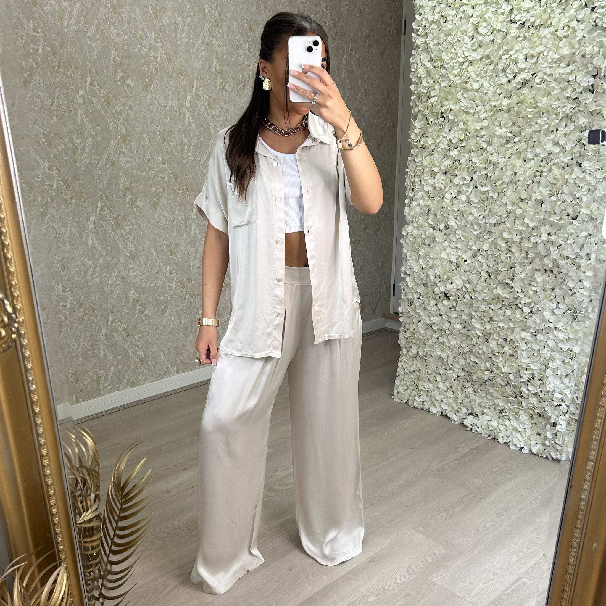 Satin Co-Ord Set