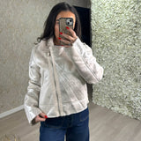 Suede Feel & Faux Fur Jacket