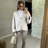 Super Soft Beige Cardigan