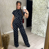 Polka Dot Stretchy Co-Ord Set