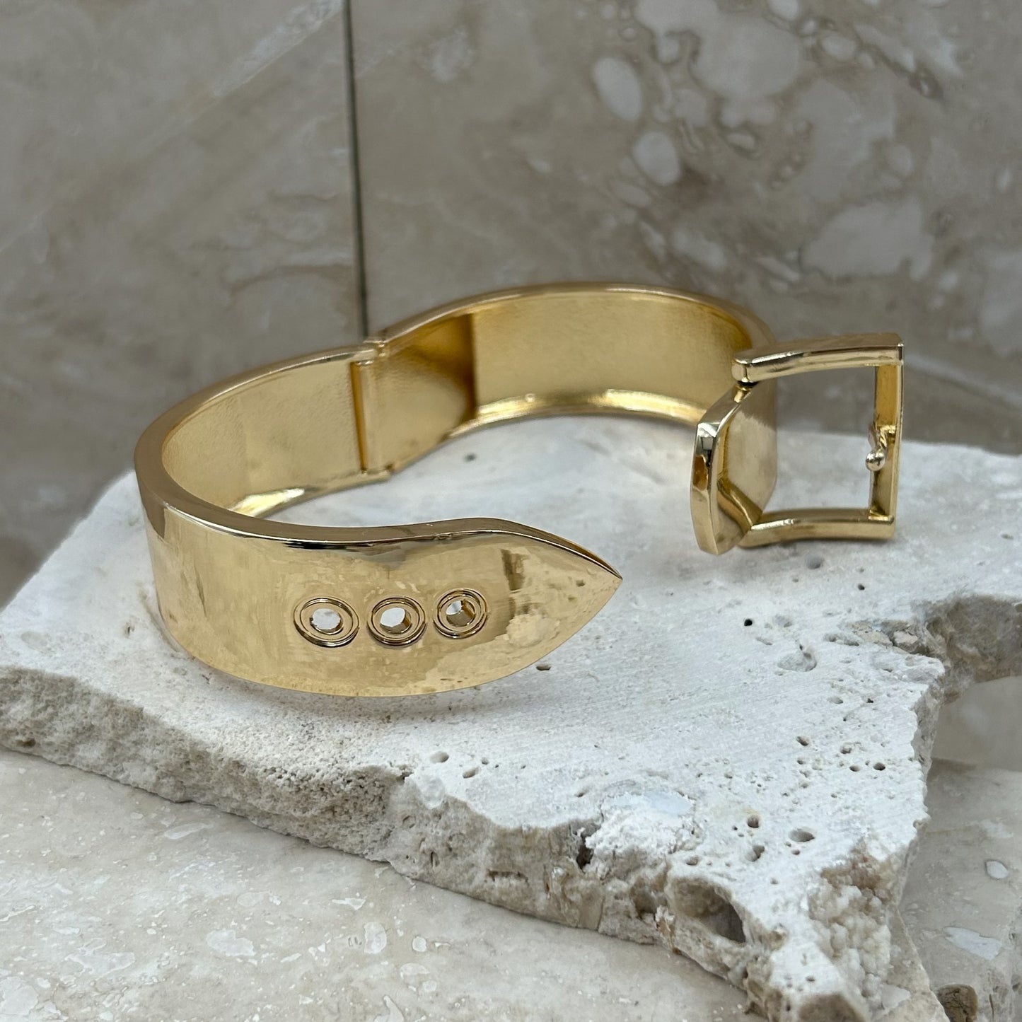Designer Inspired Adjustable Buckle Bracelet