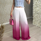 Silk Blend Ombre Trousers