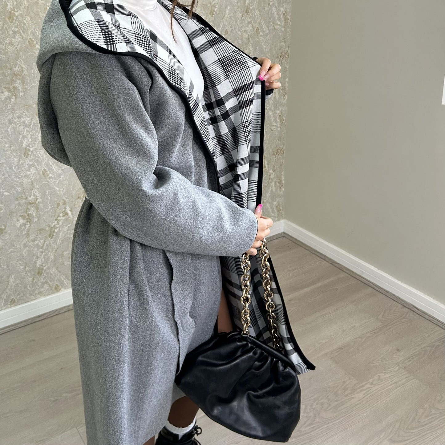 Designer Inspired Tie Up Jacket