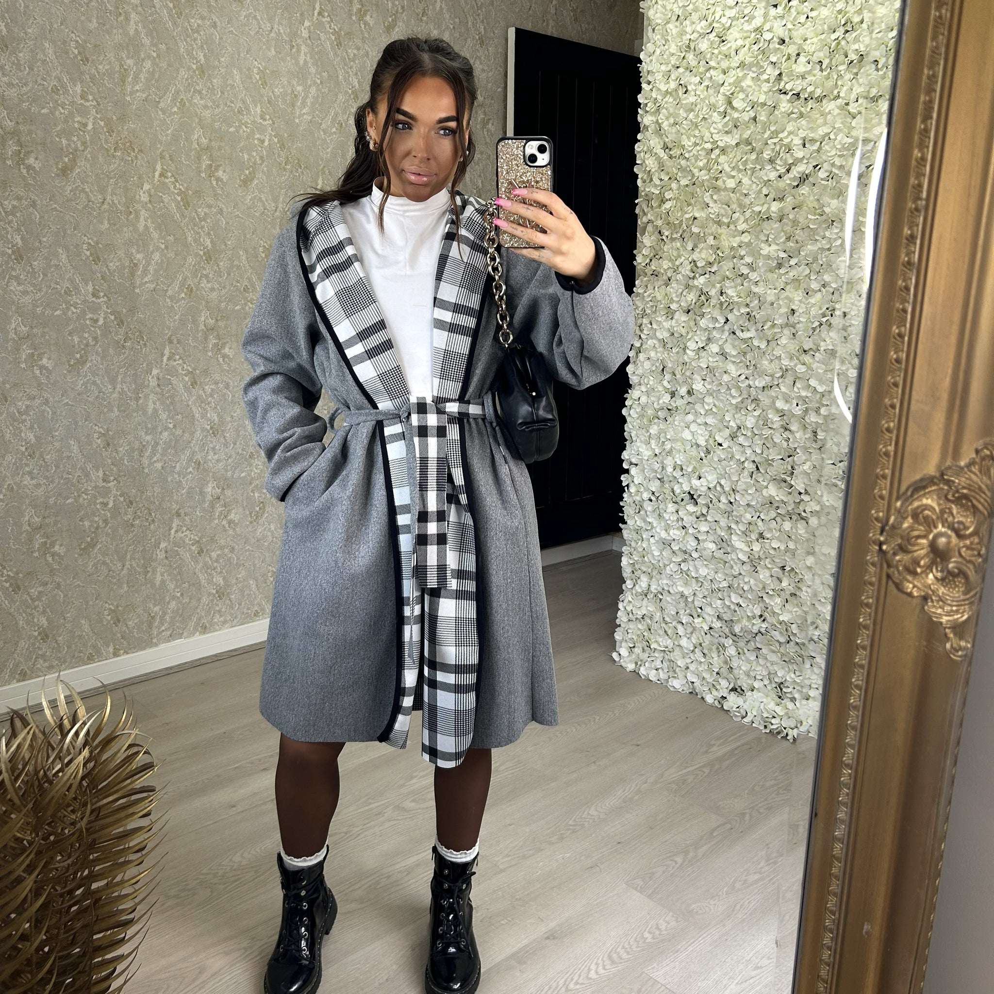 Designer Inspired Tie Up Jacket