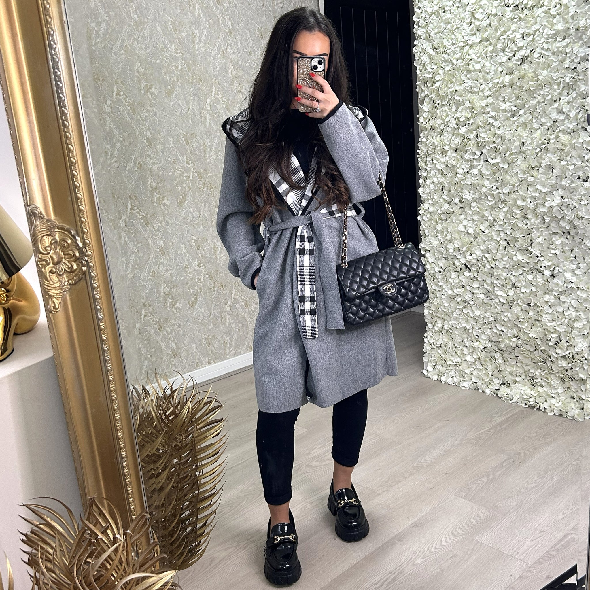 Designer Inspired Tie Up Jacket