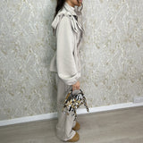 Cinched Waist Tracksuit