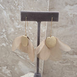 Sheer Flower Earrings