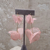 Sheer Flower Earrings