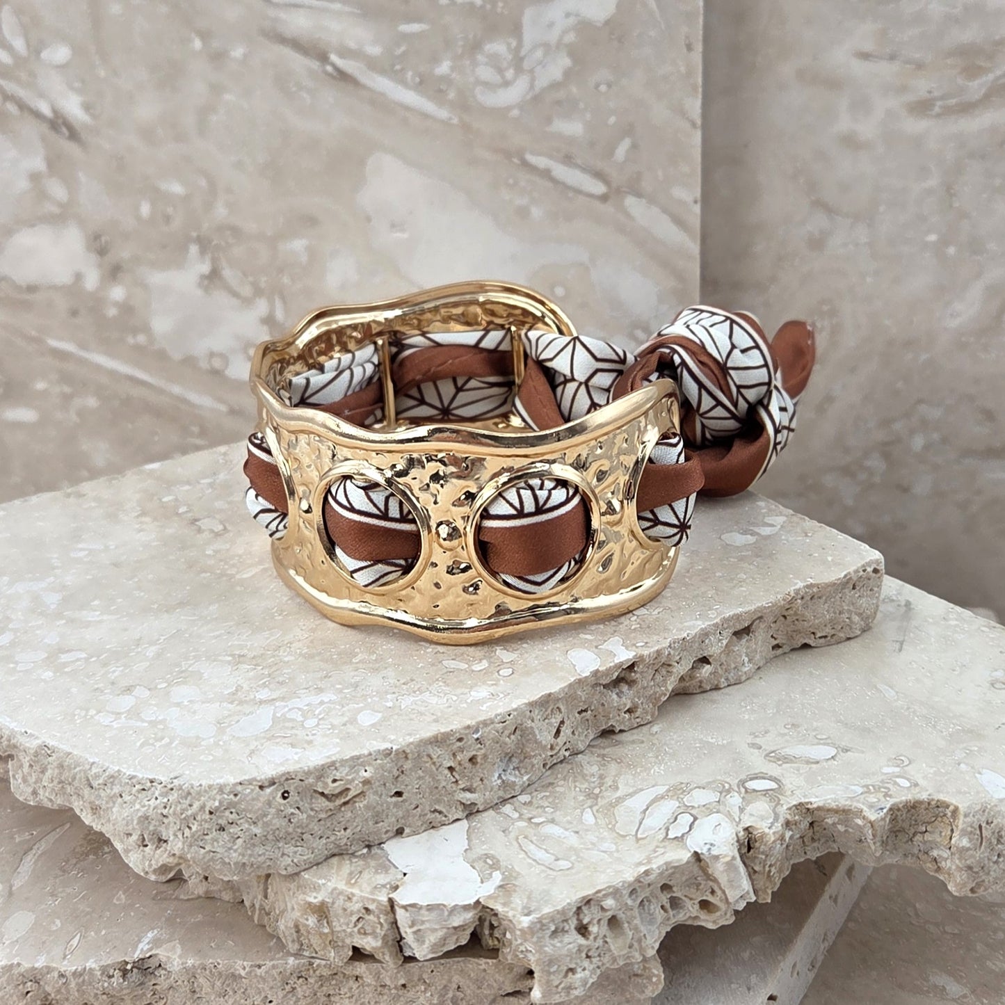 Retro Silky Tie Bracelet