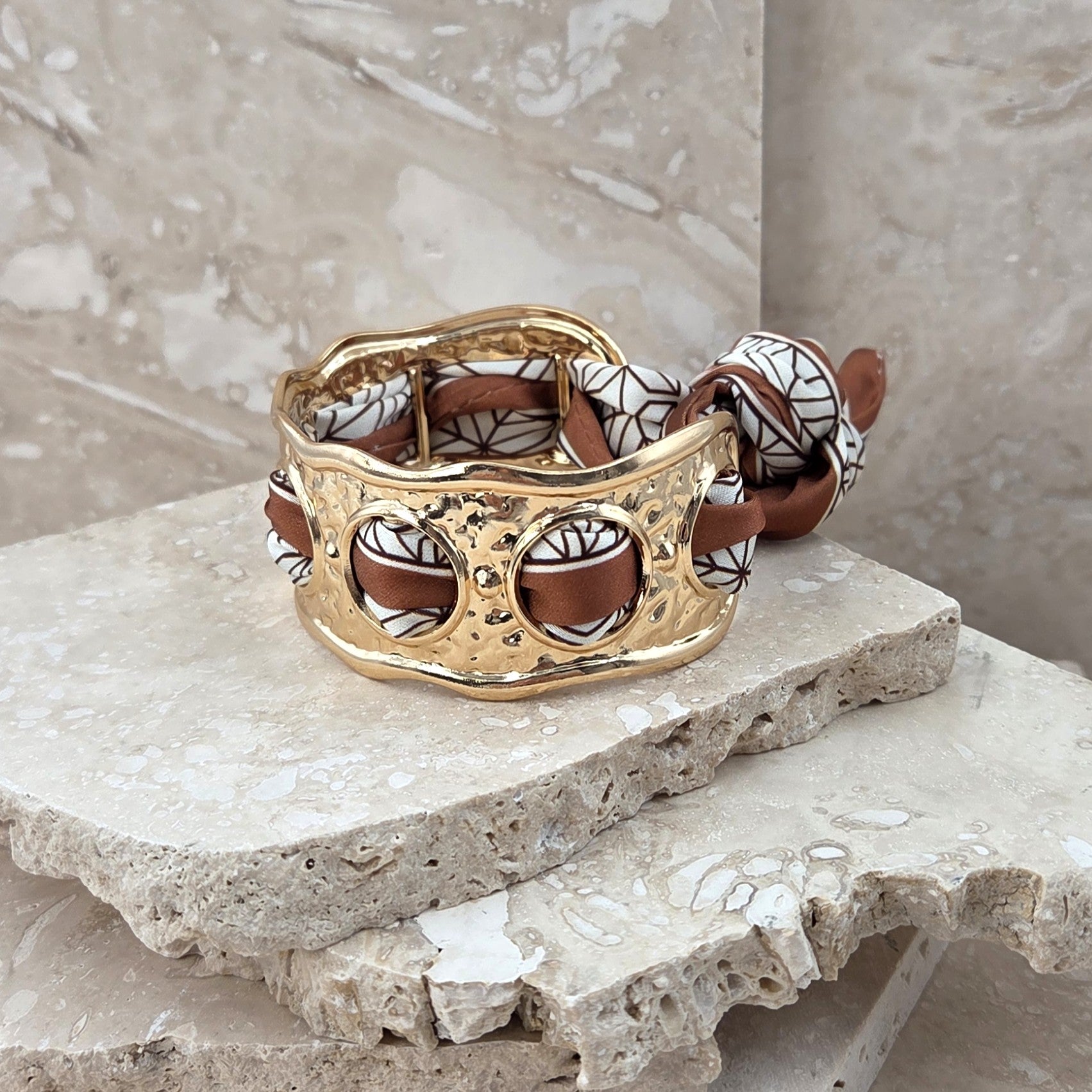 Retro Silky Tie Bracelet