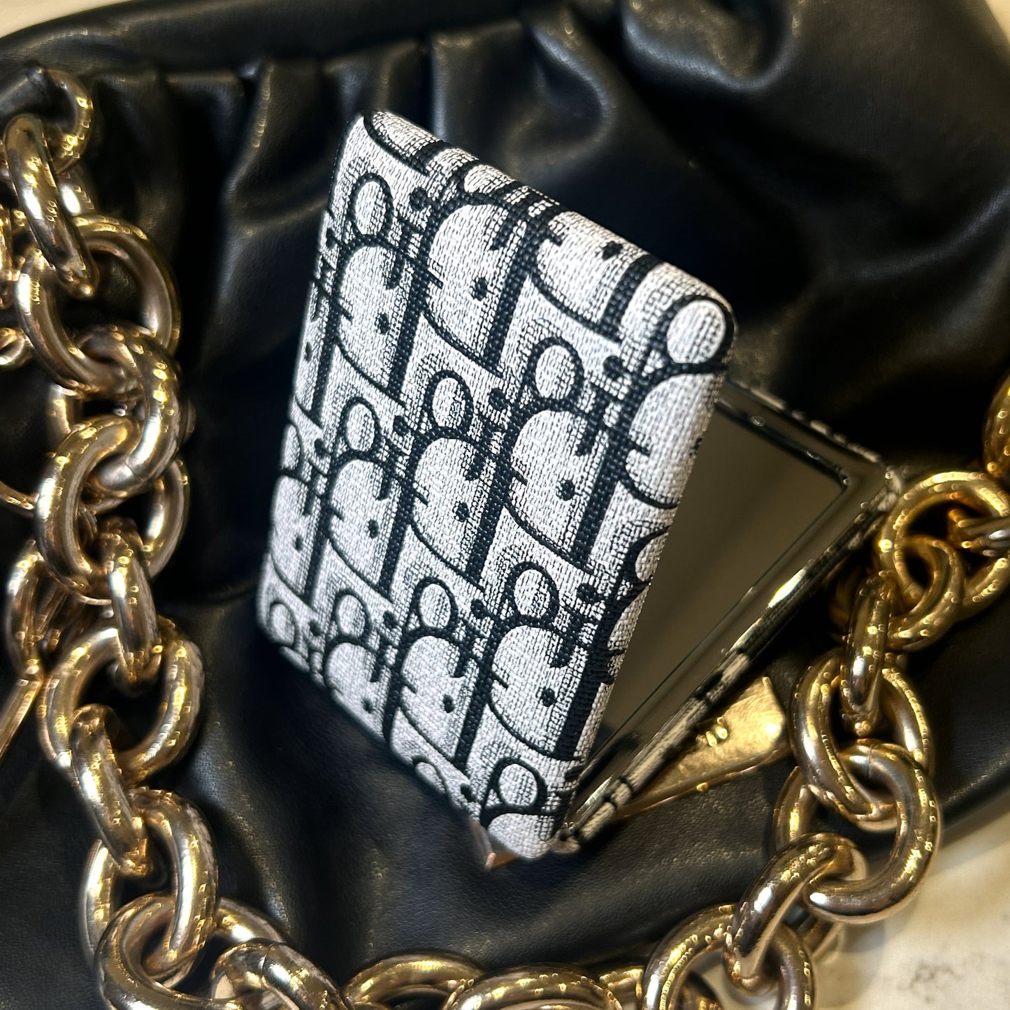 'Christian Dior' Inspired Compact Mirror