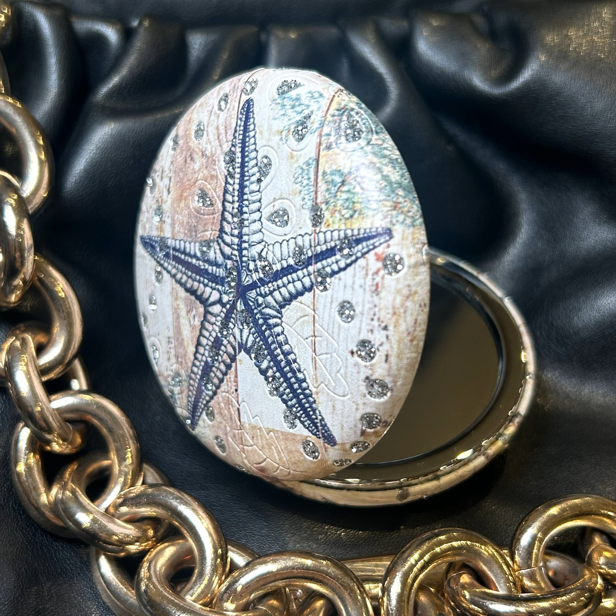 Star Fish Compact Mirror