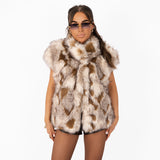 'Darby' - Luxe Faux Fur Gilet