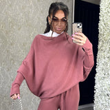 Paprika Slouchy Asymmetric Jumper