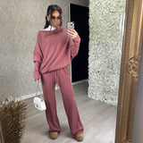 Paprika Straight Leg Jogger Trousers