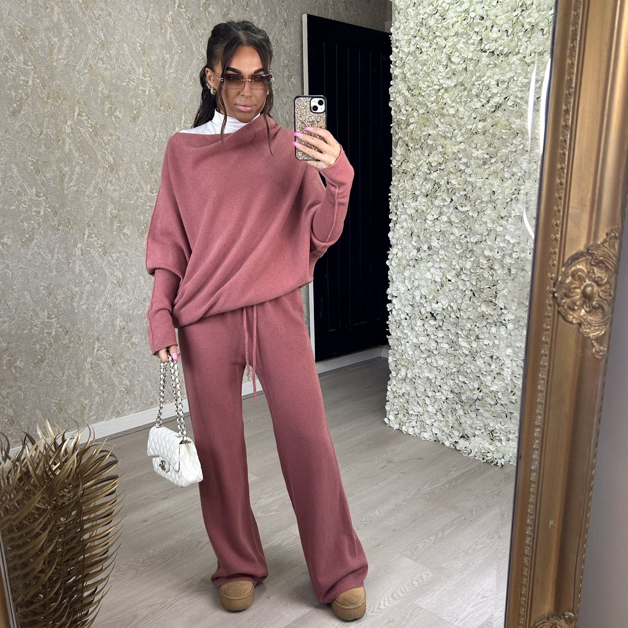 Paprika Straight Leg Jogger Trousers