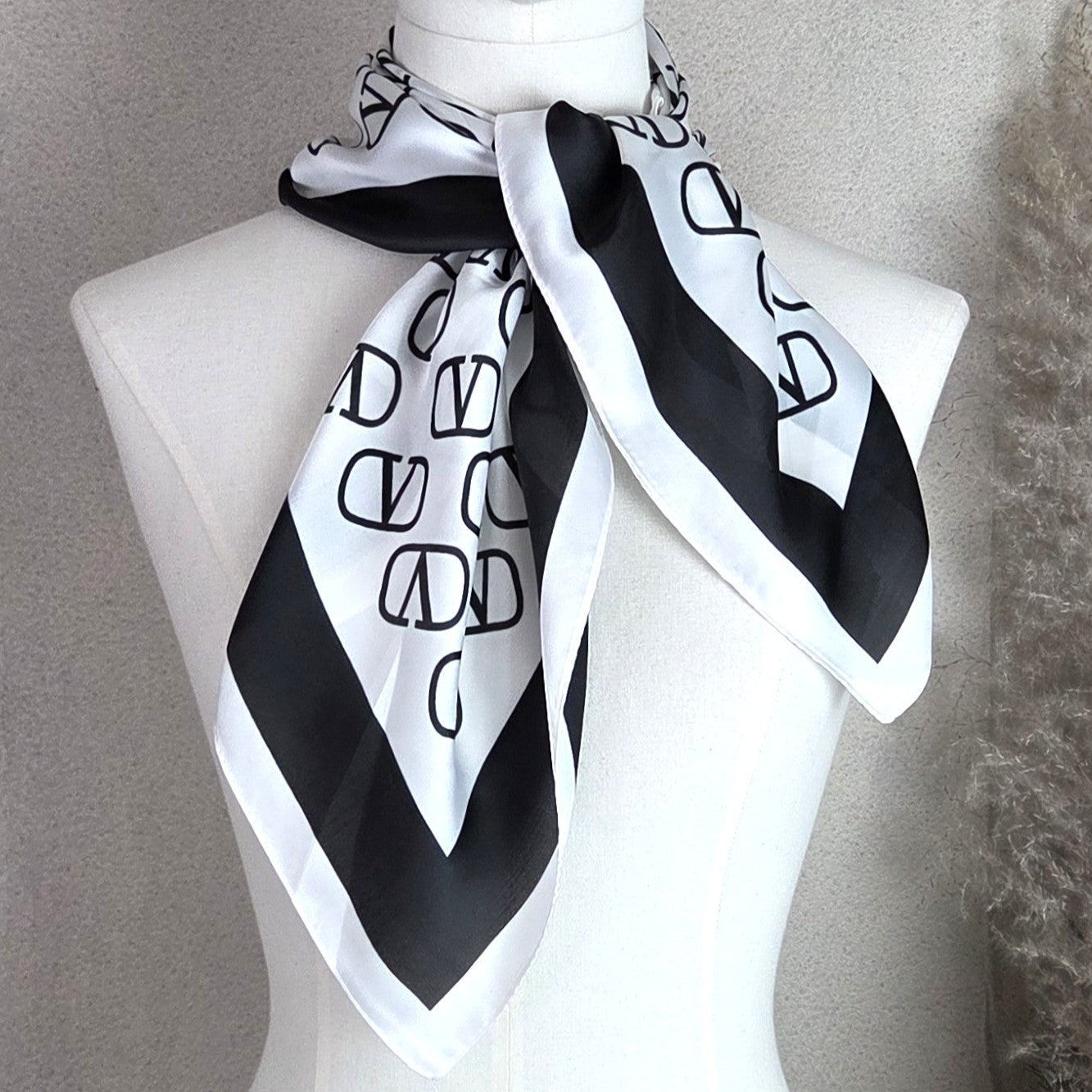 Designer Inspired Silky Neck Scarf