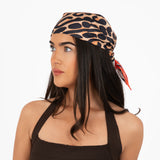 Leopard Print Versatile Head & Neck Scarf