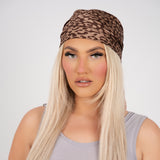 Leopard Print Versatile Head & Neck Scarf