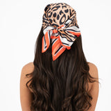 Leopard Print Versatile Head & Neck Scarf