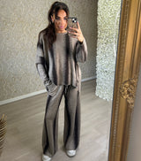 High Quality Shaded Print Comfy Lounge Set