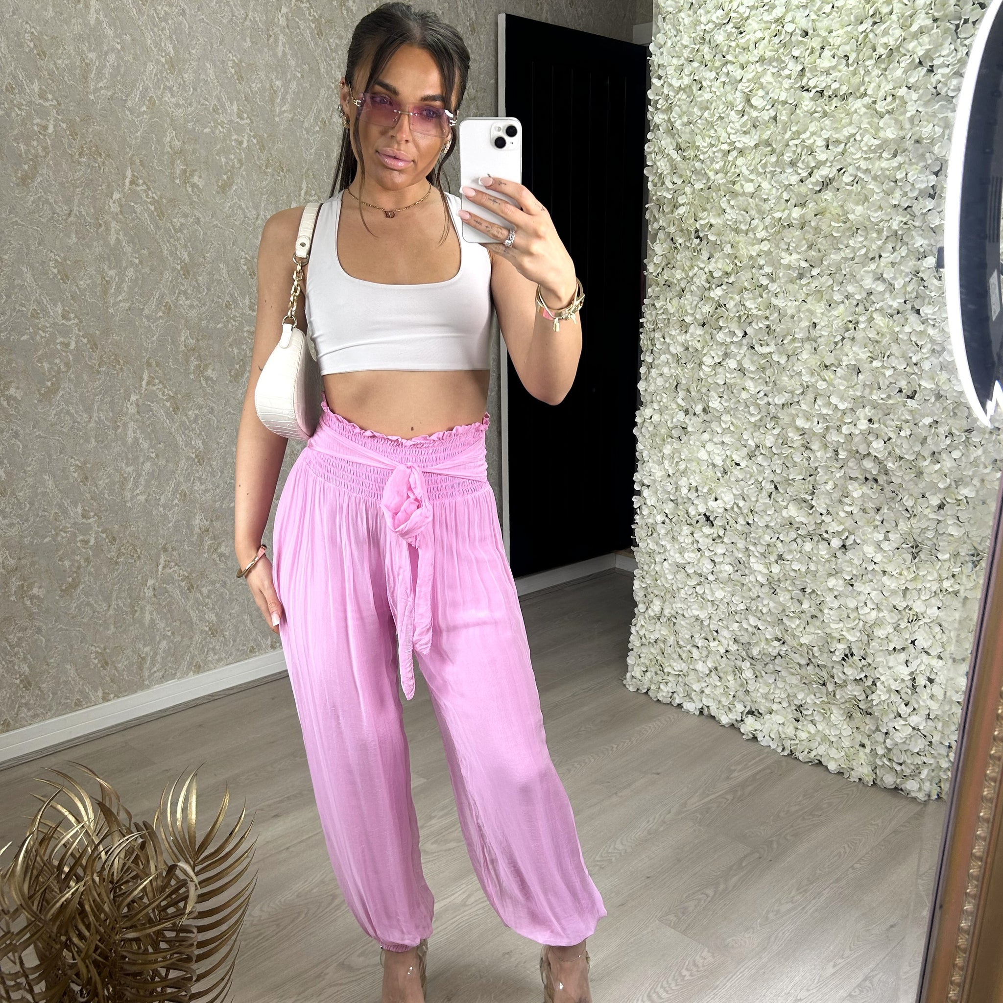 Silk Aladdin Style Trousers