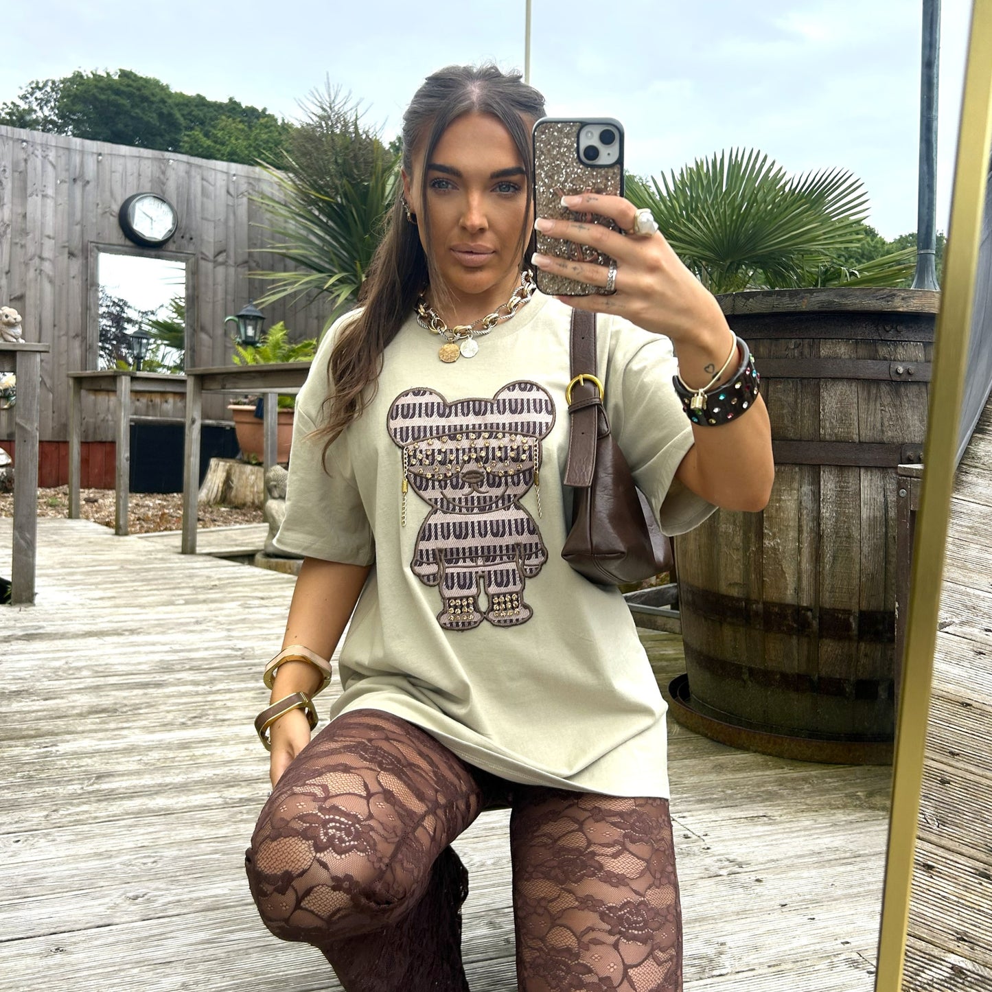Relaxed Designer Inspired Graphic T-shirt