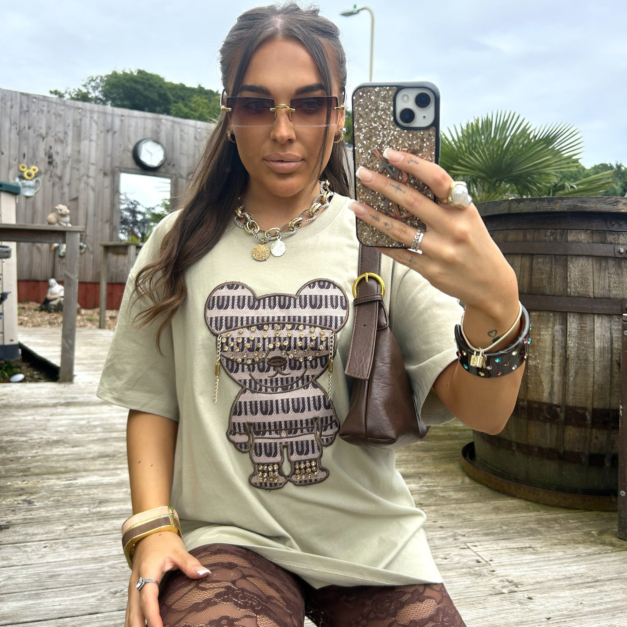 Relaxed Designer Inspired Graphic T-shirt