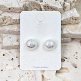 Textured Stud Earrings