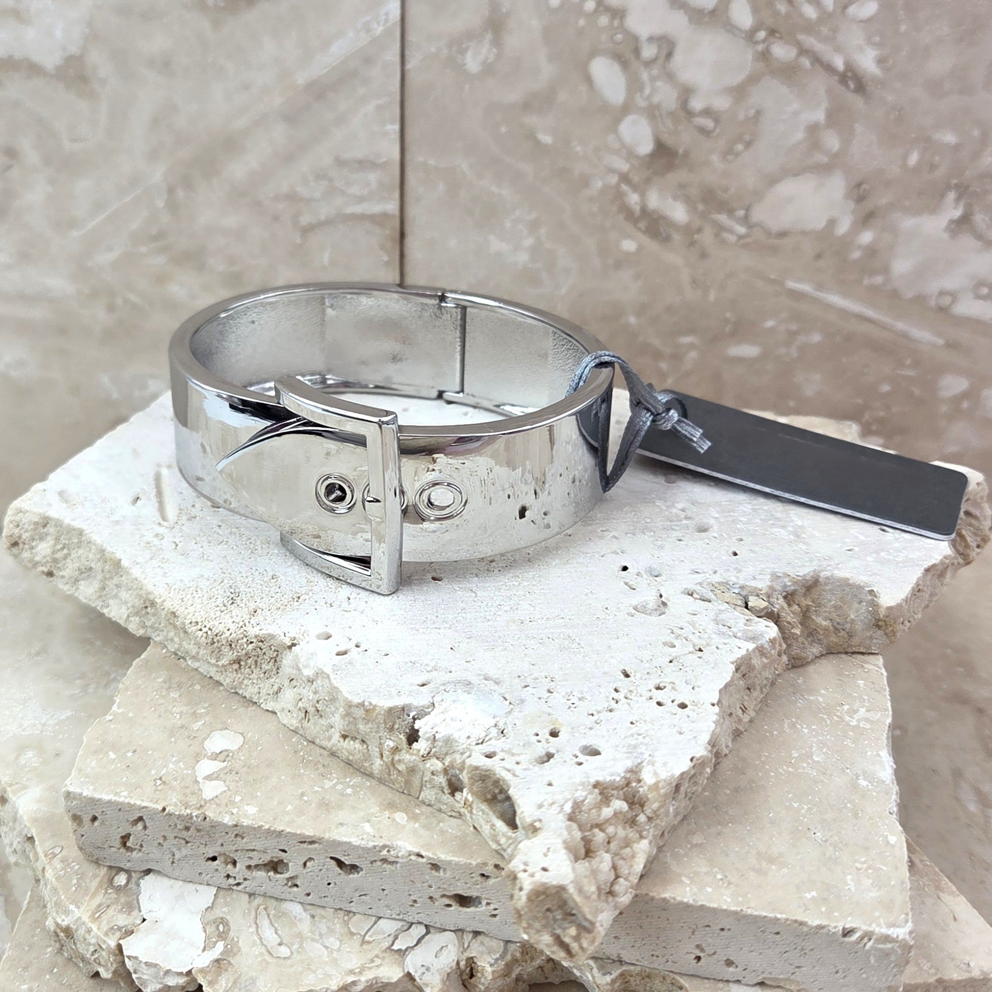Designer Inspired Adjustable Buckle Bracelet