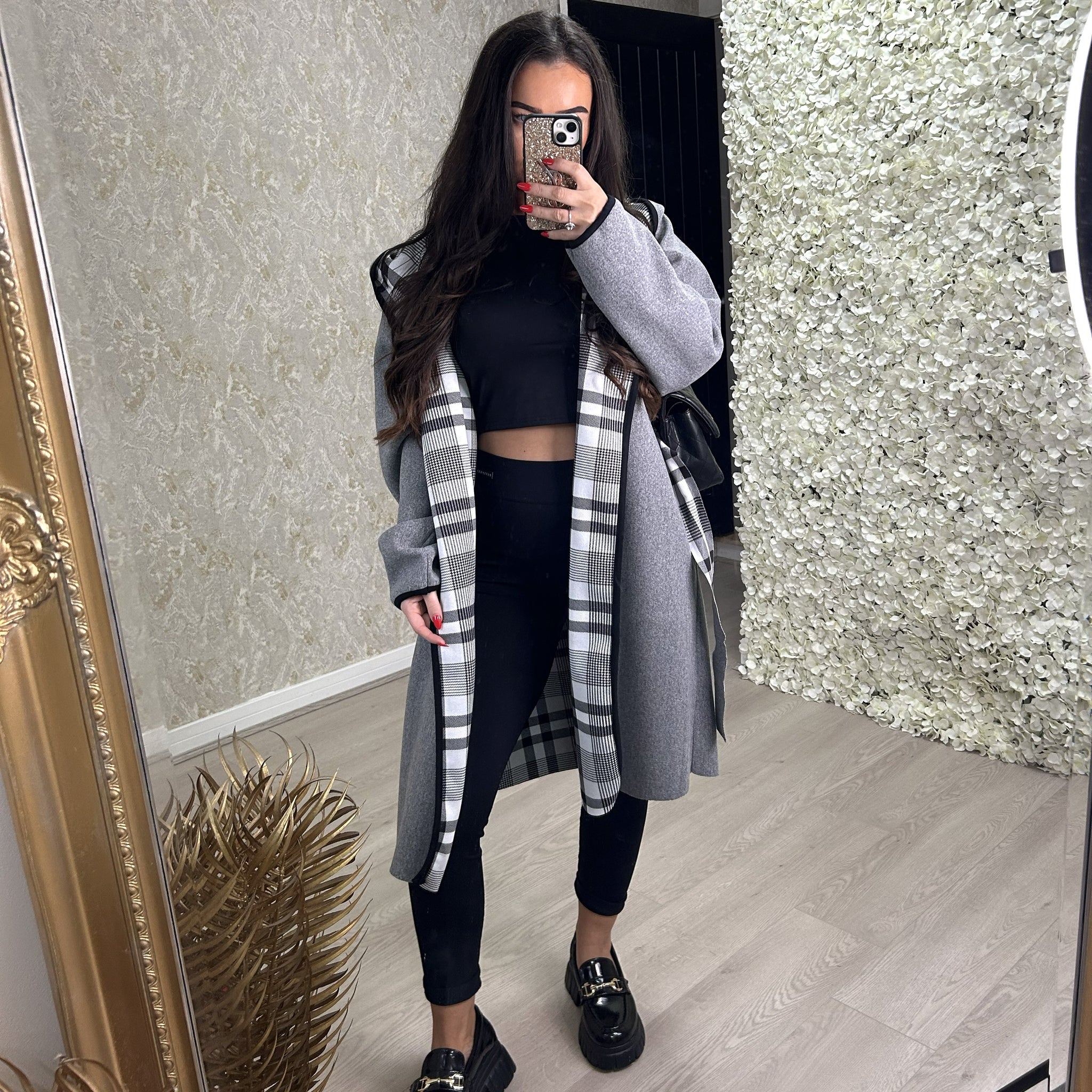 Designer Inspired Tie Up Jacket