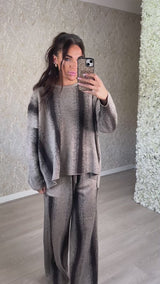 High Quality Shaded Print Comfy Lounge Set