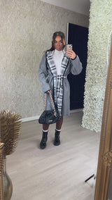 Designer Inspired Tie Up Jacket