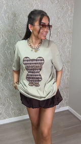 Relaxed Designer Inspired Graphic T-shirt