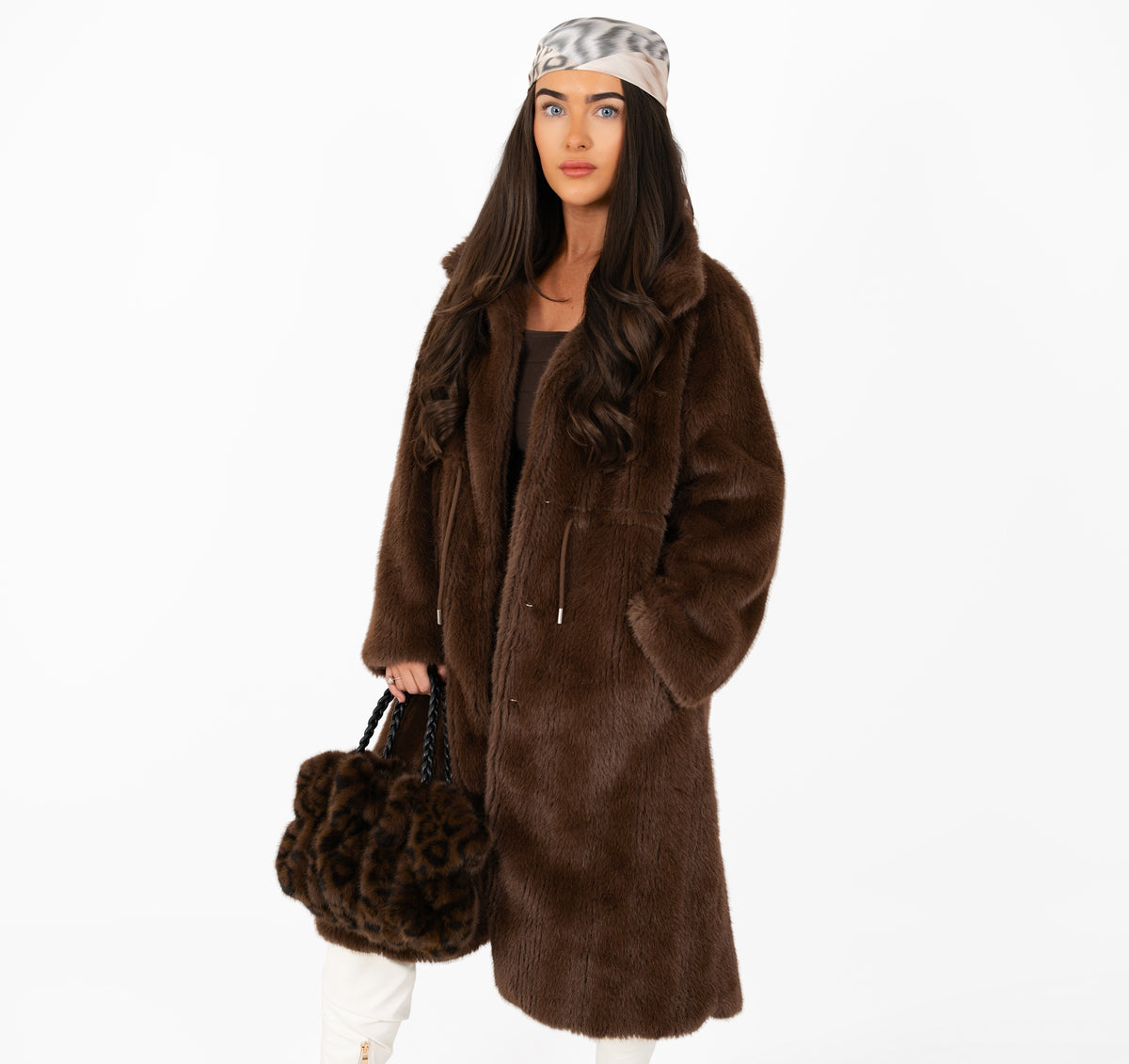 'Zara' - Luxe Drawstring Coat