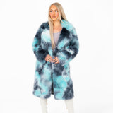 'Roxie' - Super Luxe Aqua Vibes Coat