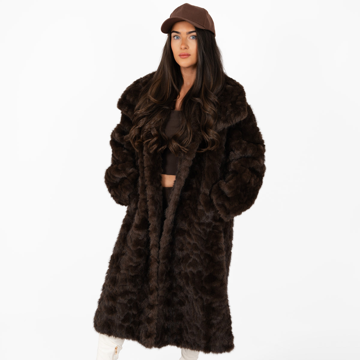'Ashton' - Luxe Faux Fur Coat