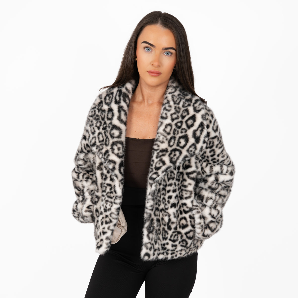 'Raven' - Snow Leopard Jacket